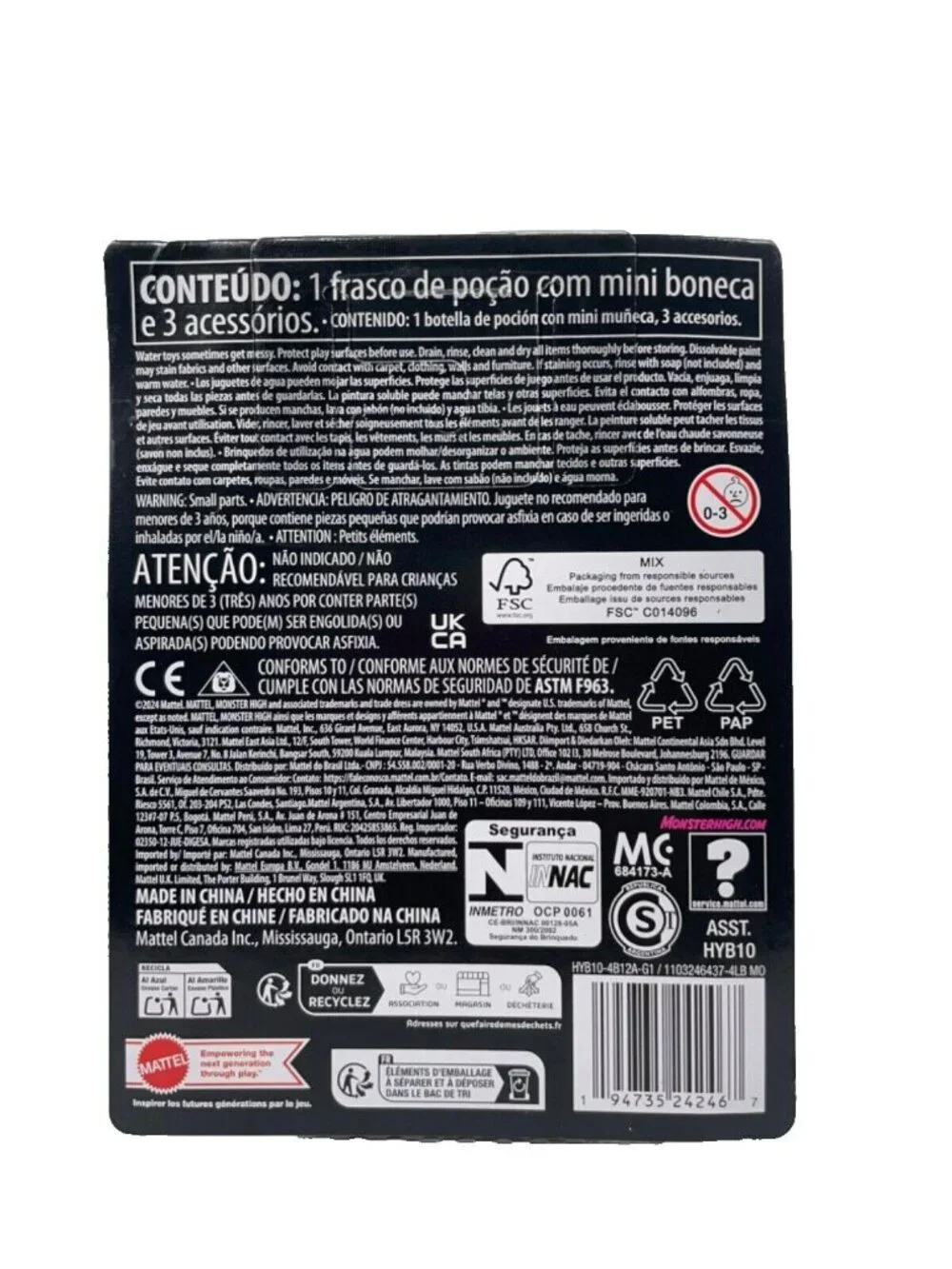 Monster High Potions Mystery Surprise 3